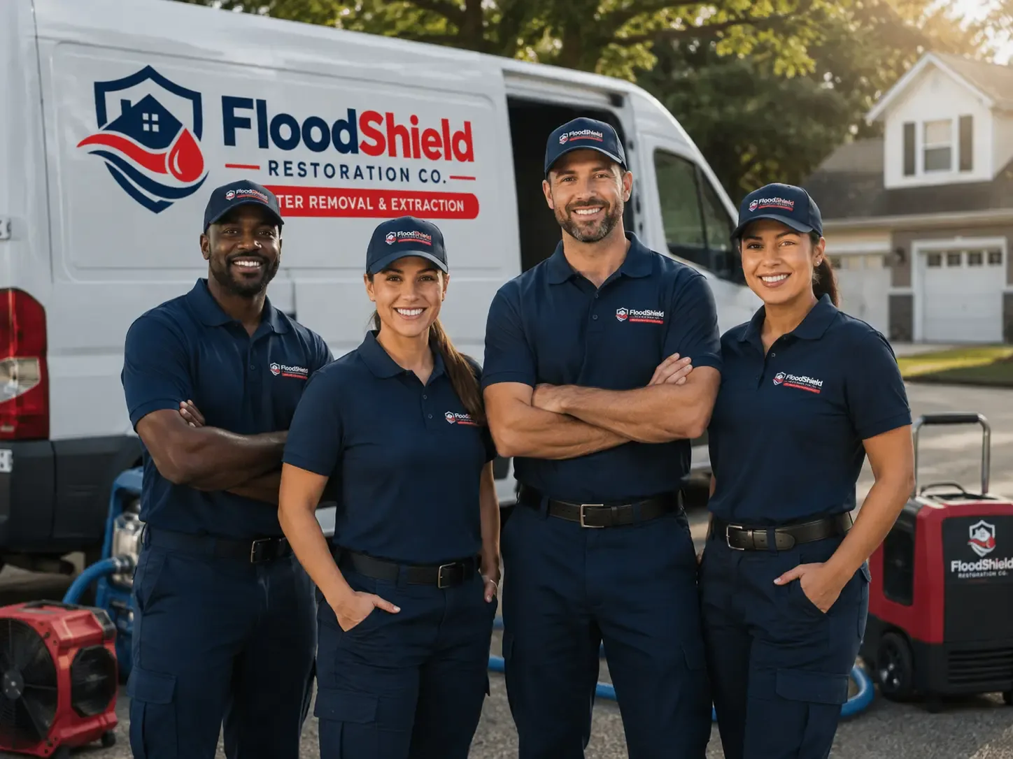 Flood Damage Restoration company in Reading, MI
